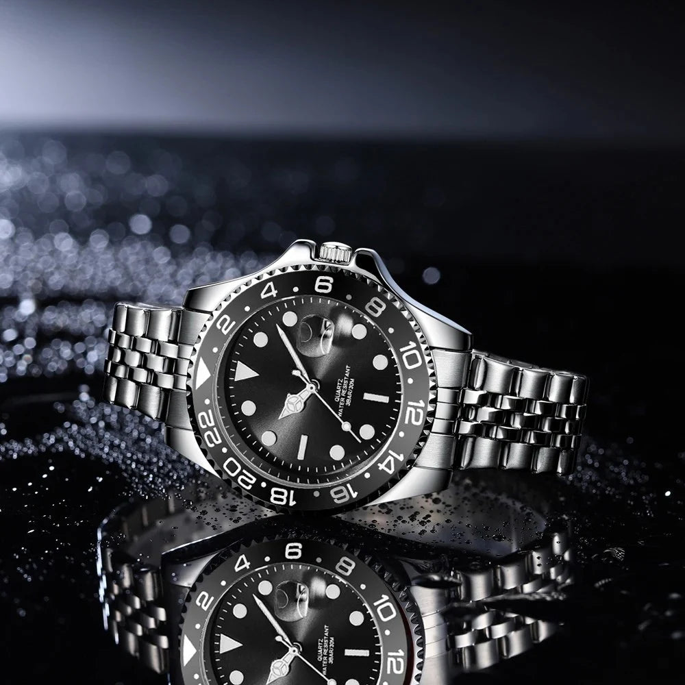 Relógio Masculino Grand Naipe – Date Preto