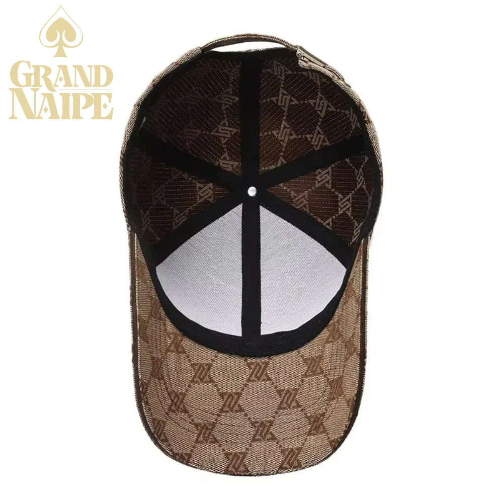 Boné Masculino Marrom Grand Naipe – Coroa da Virada