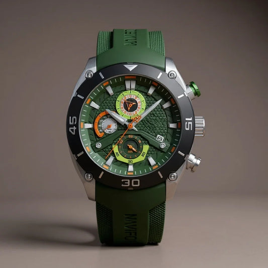 Relógio Cronógrafo Grand Naipe – Focus Green