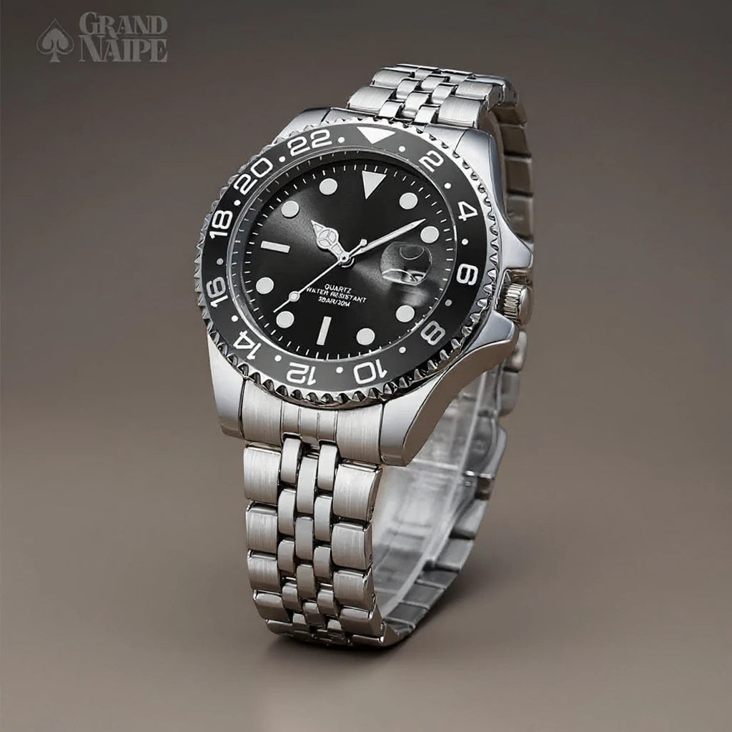 Relógio Masculino Grand Naipe – Date Preto