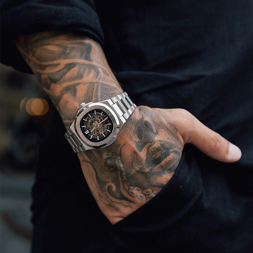 Relógio Argon® Silver Blue