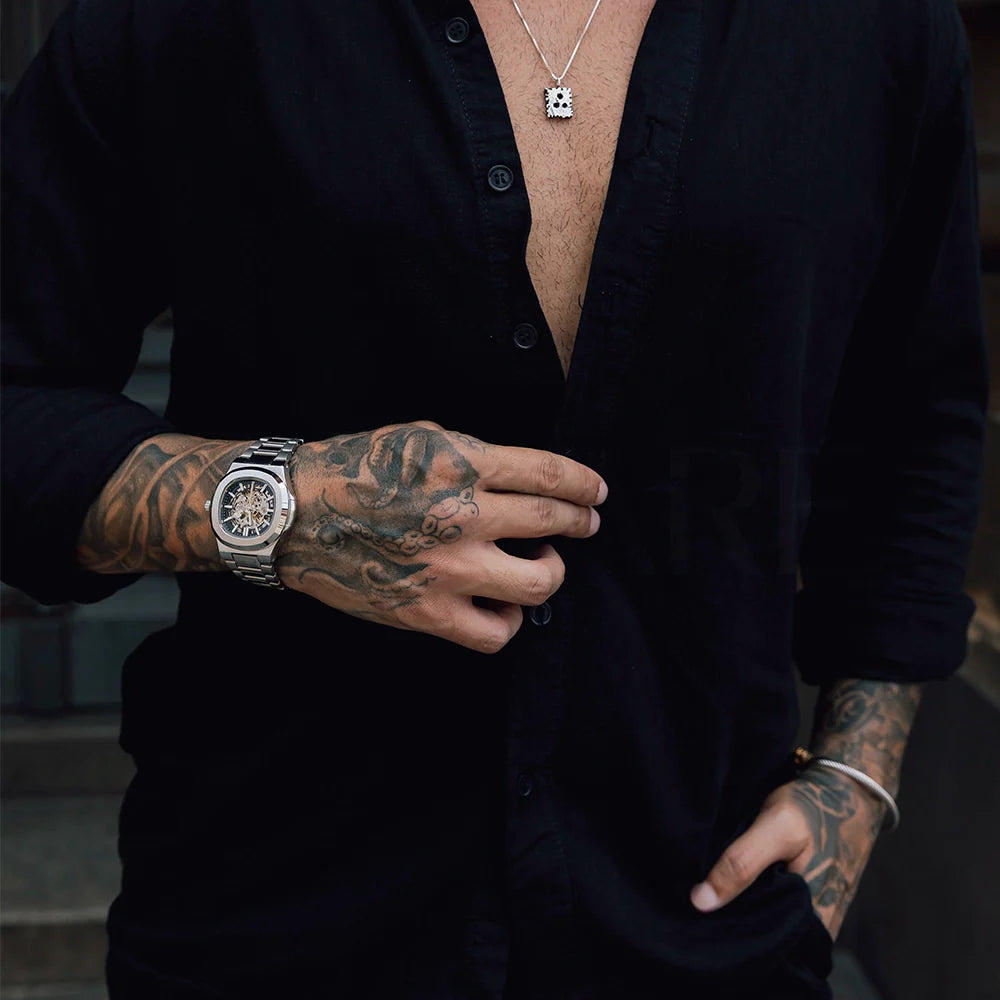 Relógio Argon® Silver Blue