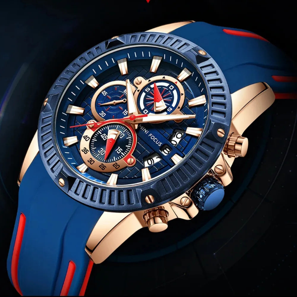 Relógio Cronógrafo Blue Force