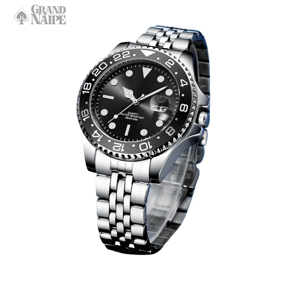 Relógio Masculino Grand Naipe – Date Preto