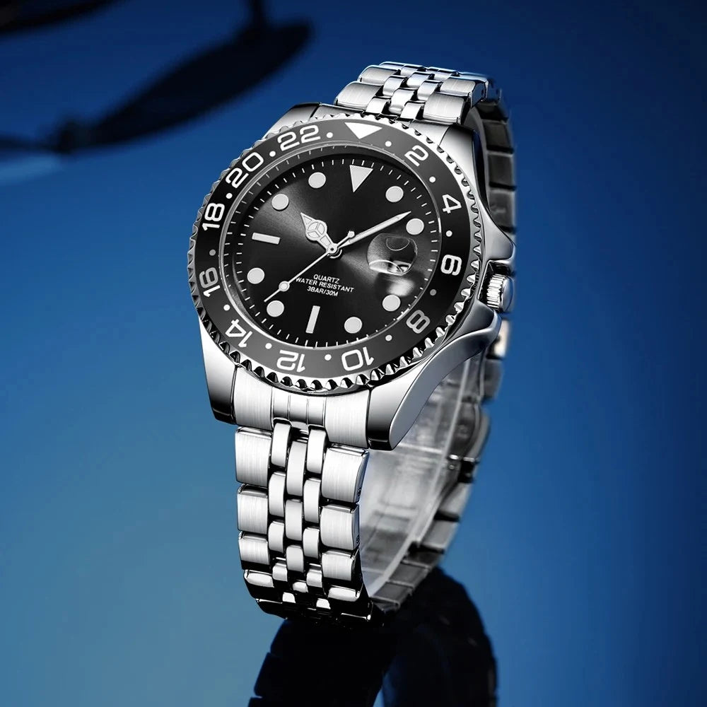 Relógio Masculino Grand Naipe – Date Preto