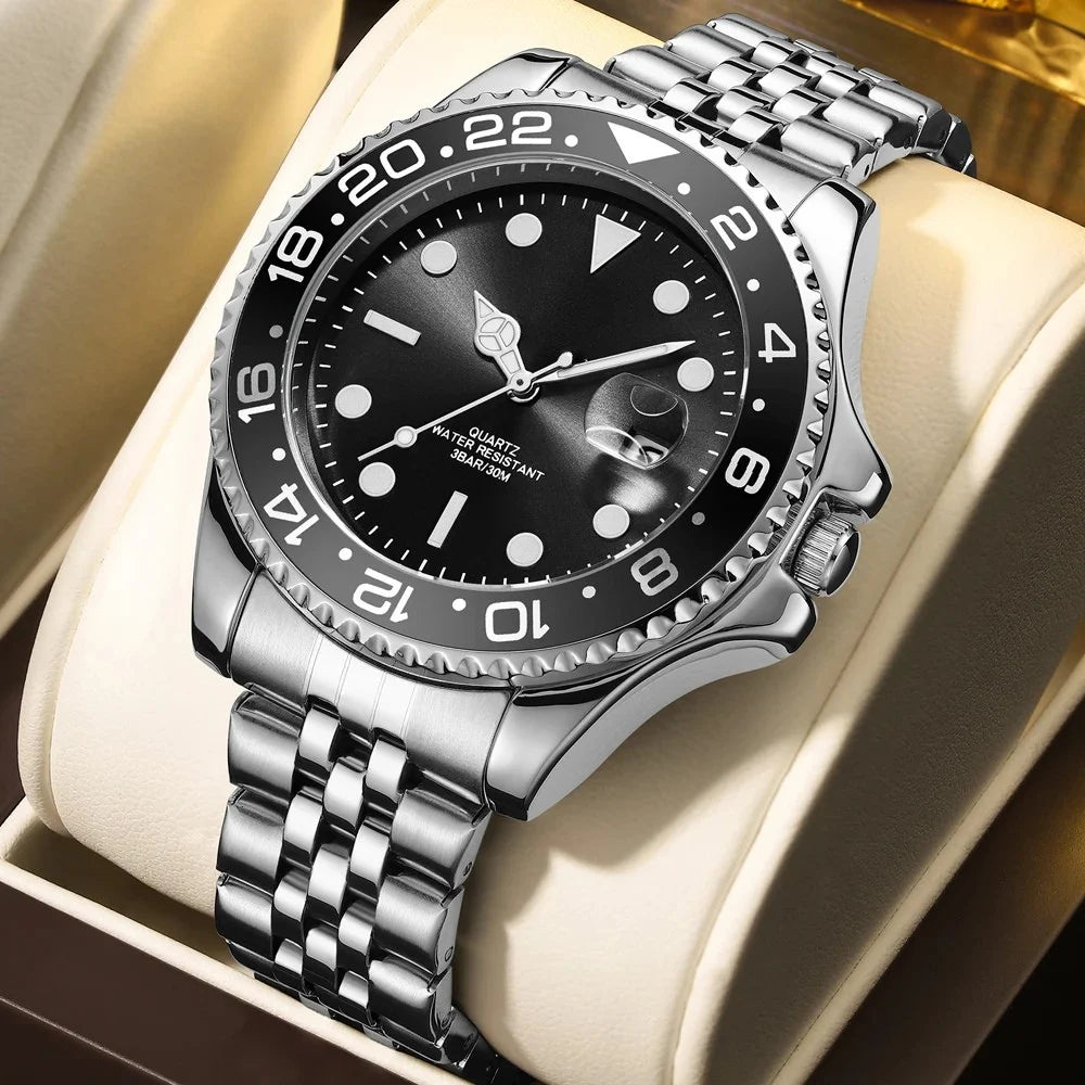 Relógio Masculino Grand Naipe – Date Preto