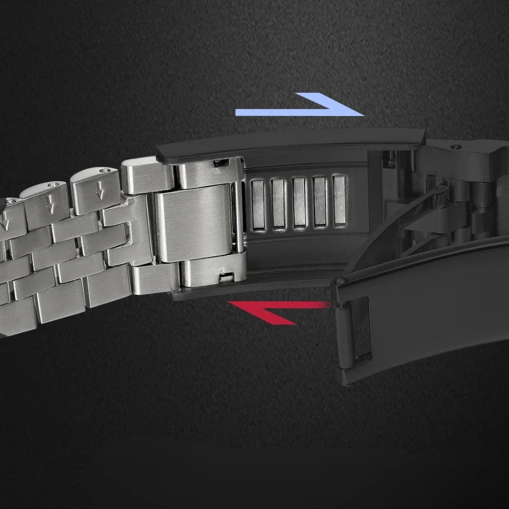 Relógio Masculino Grand Naipe – Date Preto e Amarelo