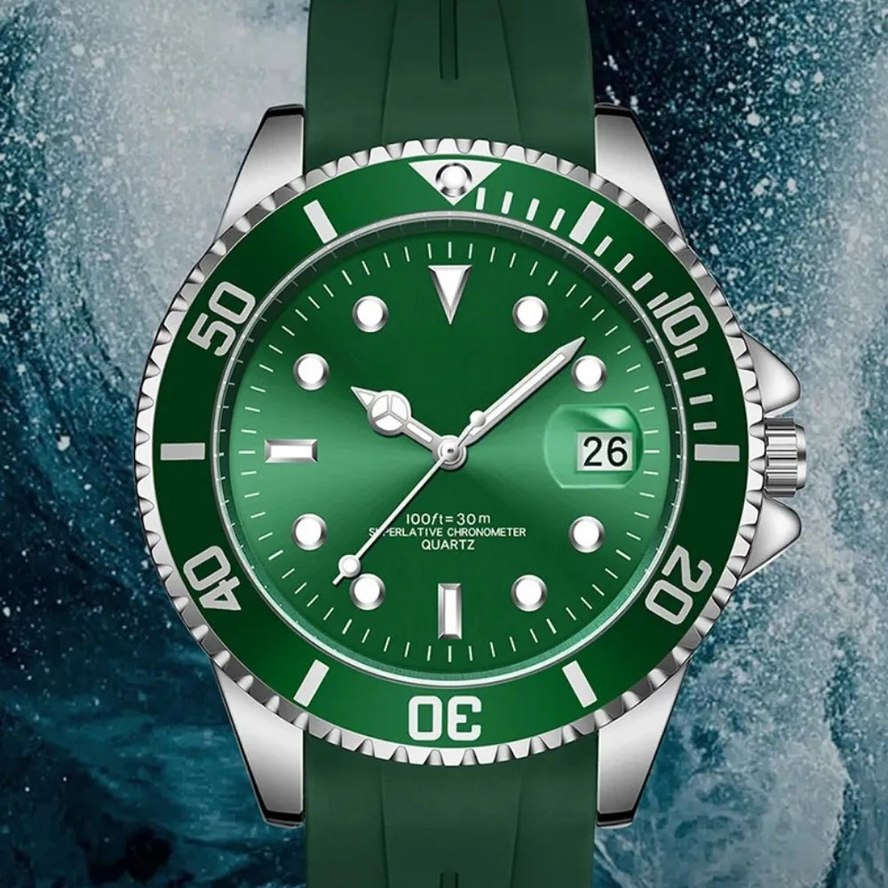 Relógio Masculino Grand Naipe – Sub Date Verde