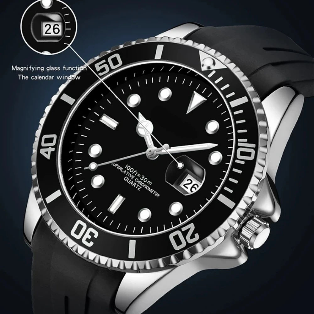 Relógio Masculino Grand Naipe – Sub Date Preto