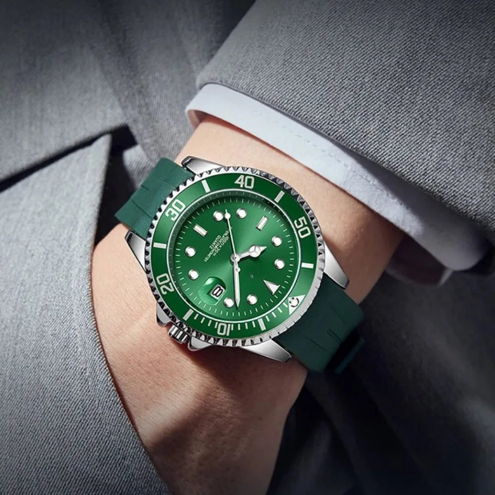 Relógio Masculino Grand Naipe – Sub Date Verde