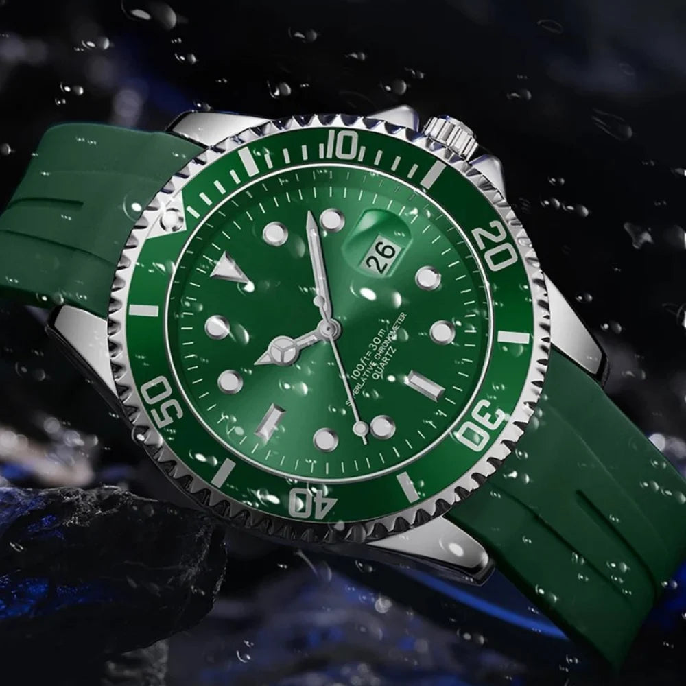 Relógio Masculino Grand Naipe – Sub Date Verde