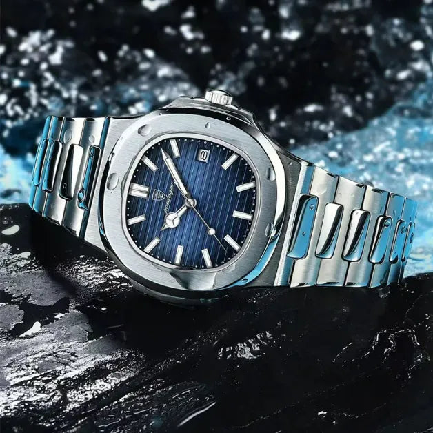 Relógio Quartzo Azul  Nauti Lux