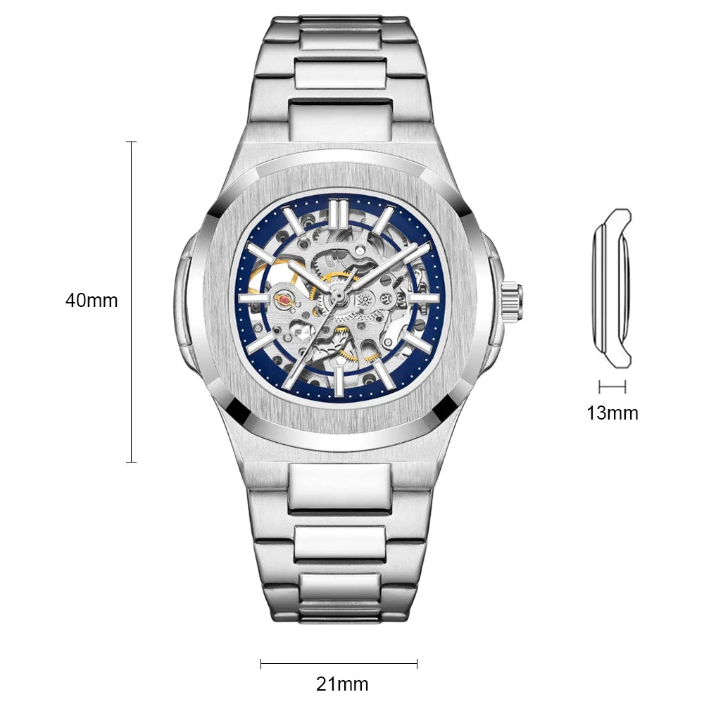 Relógio Argon® Silver Blue