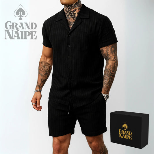 Kit Grand Naipe - Força em Movimento | Camiseta + Regata + Short