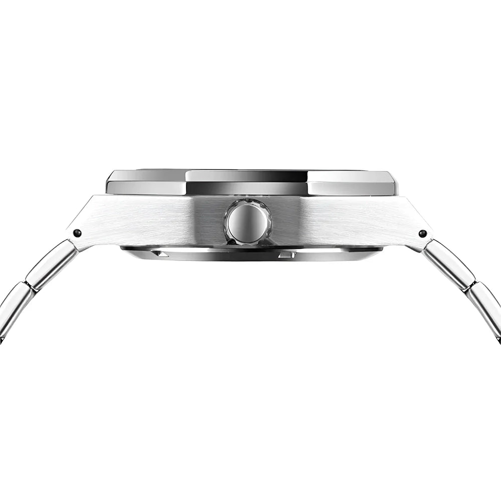 Relógio Mecanis® Silver White