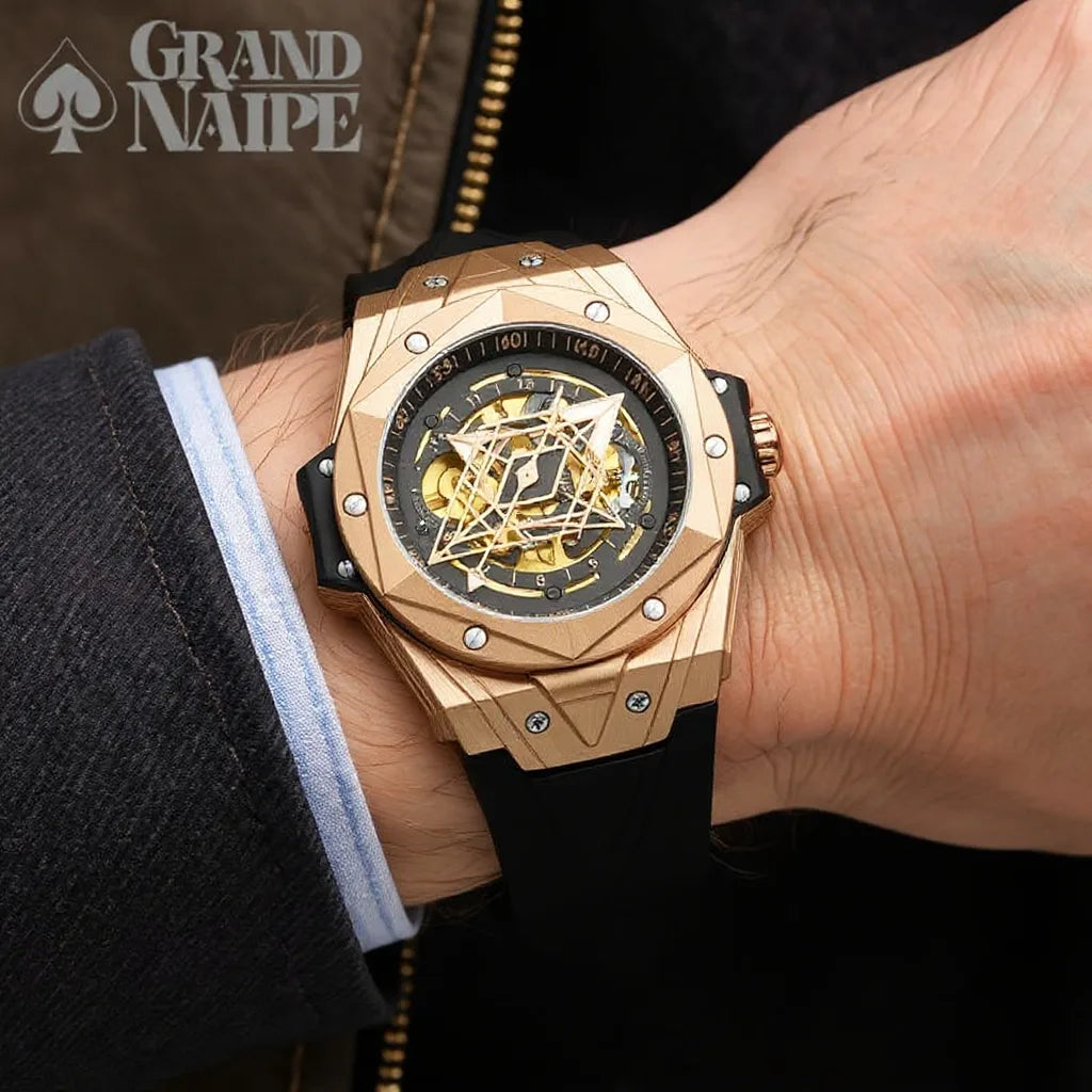 Relógio Masculino Grand Naipe - Hora da Ascensão